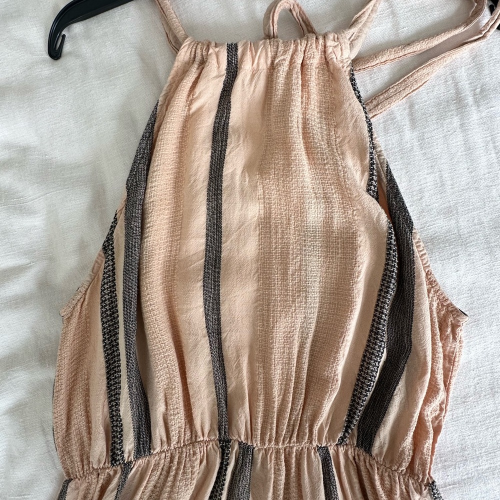 Striped Halter Maxi Dress from Anthropologie - Picture 5 of 11